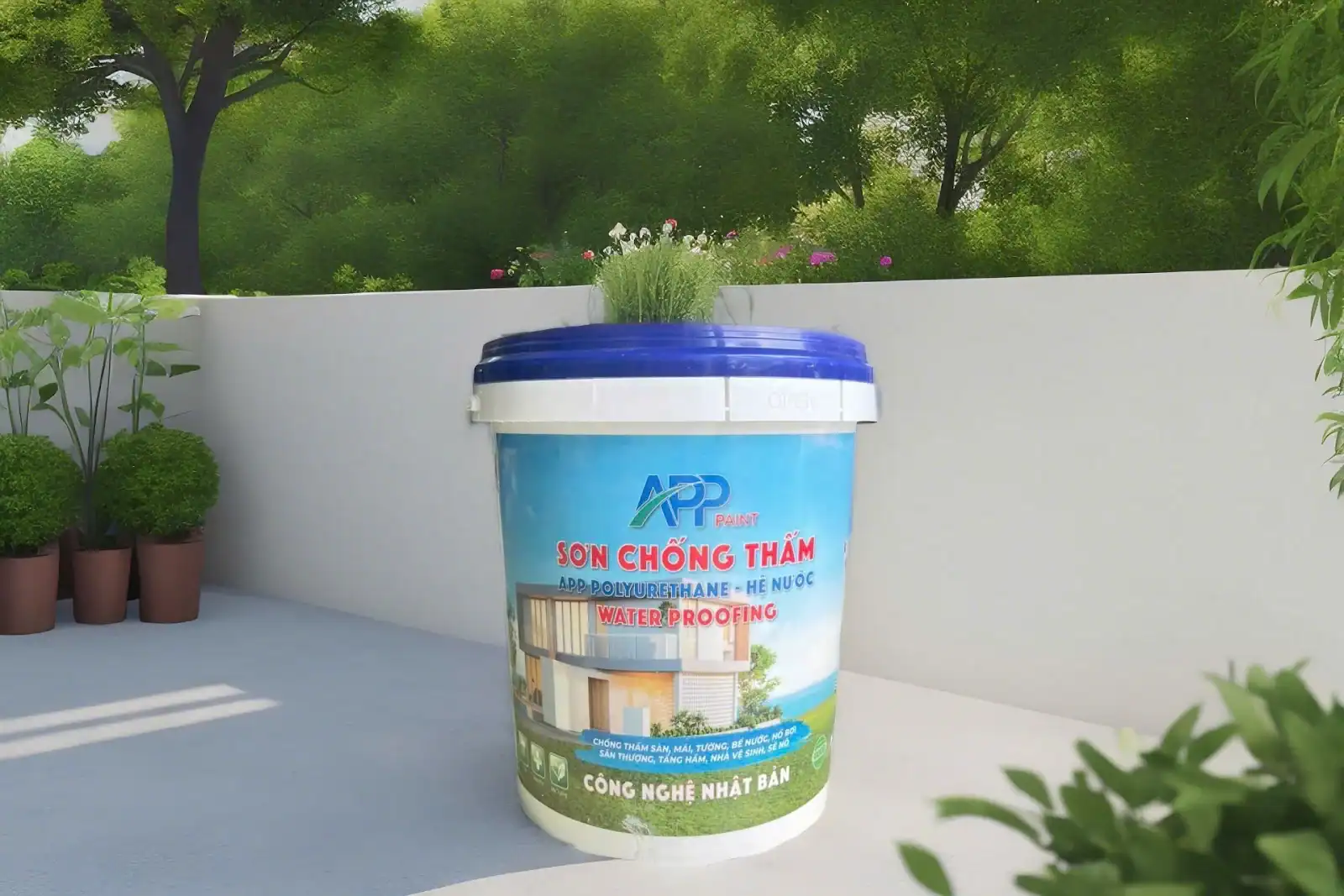 Sơn chống thấm gốc nước APP Polyurethane
