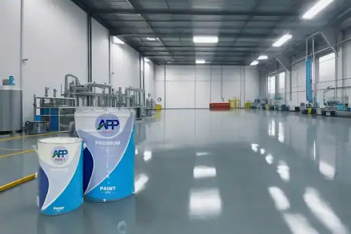 quy trình thi công sơn epoxy tự phẳng
