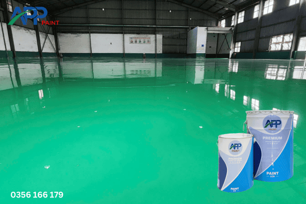 Sơn epoxy 2 thành phần hệ tự phẳng - APP LINING