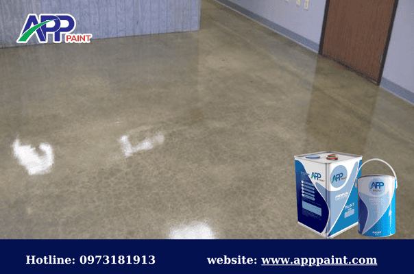 Quy trình thi công sơn epoxy trong suốt chuẩn cho nhà xưởng