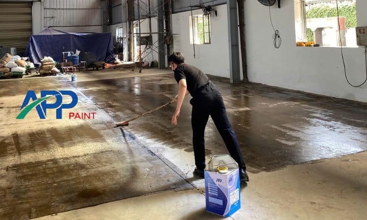 Lớp phủ tăng cường cho sơn epoxy tăng cường khả năng chống trầy xước.
