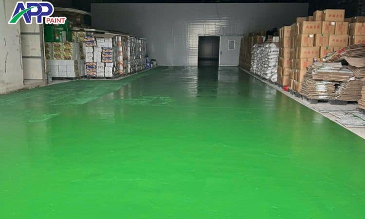 Giá sơn epoxy tại Cà Mau phụ thuộc lớn vào yêu cầu của ngành chế biến thủy sản.