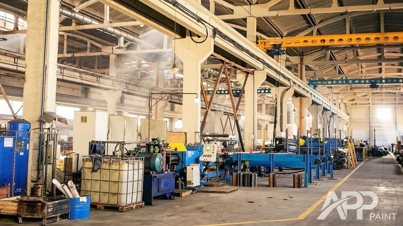 Kiểm tra độ dày màng sơn (DFT) bằng thiết bị chuyên dụng để đảm bảo yêu cầu kỹ thuật.