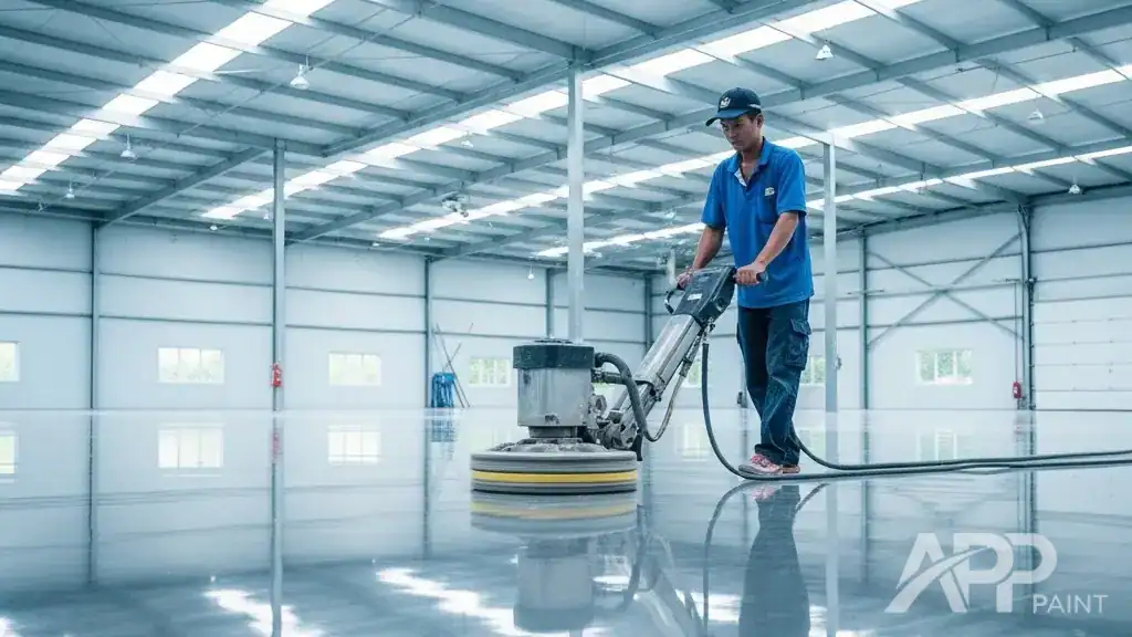 hoá chất đánh bóng sàn