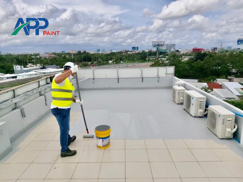 Cách chống thấm sân thượng đã lát gạch tốt nhất 